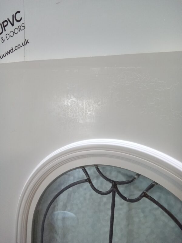 Used White Upvc Back Door Panel 688mm x 1847mm x 28mm UDP0031 - Image 3