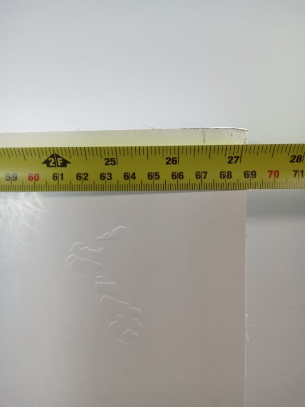 Used White Upvc Back Door Panel 688mm x 1847mm x 28mm UDP0031 - Image 4