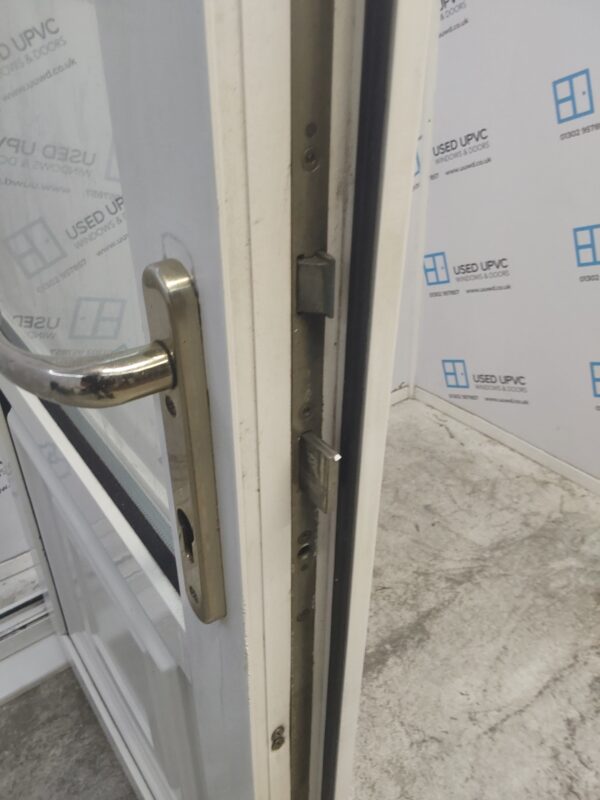 Used White Upvc Back Door (outwards opening) 885mm x 1955mm 0191 - Image 8