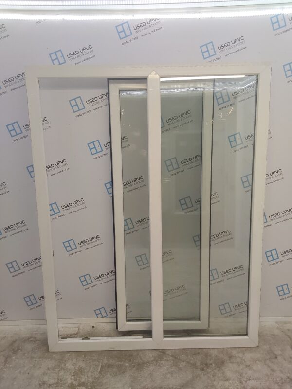 Used White Upvc Sliding Patio Doors 1585mm x 2040mm EA10 - Image 3