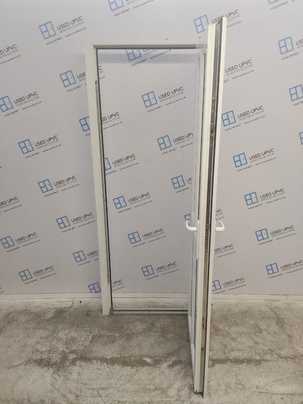 Used White Upvc Back Door (outwards opening) 795mm x 2015mm 0092 - Image 3