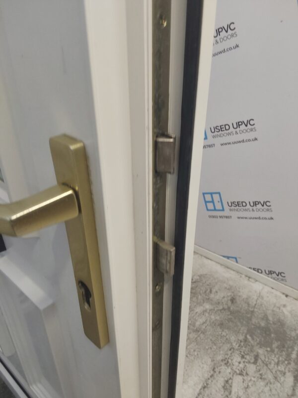 Used White Upvc Front Door 920mm x 2050mm 0598 - Image 6