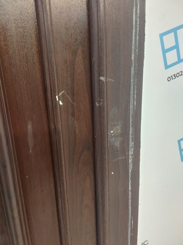 Used Rosewood Upvc Front Door 920mm x 2055mm (reduce to 900mm) 0515 - Image 4