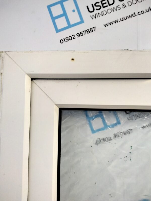 Used White Upvc Back Door 920mm x 2080mm (Reduce To 900mm x 2080mm C6044 - Image 6