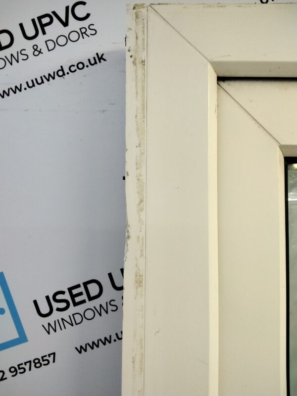 Used White Upvc Back Door 920mm x 2080mm (Reduce To 900mm x 2080mm C6044 - Image 8