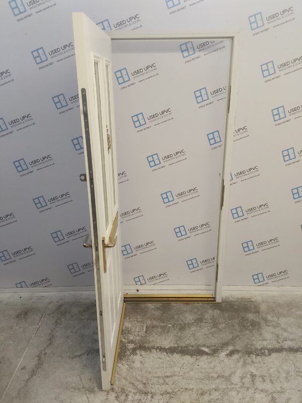 Used White Composite Front Door 915mm x 2065mm C6024 - Image 3