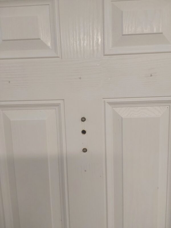 Used White Composite Front Door 905mm x 2080mm C8D45 - Image 7