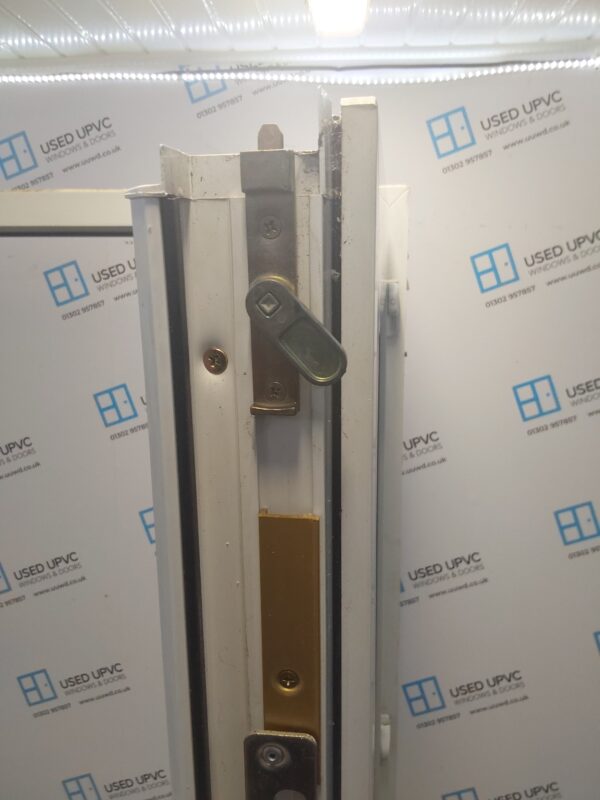 Used White Upvc French Doors 1790mm x 2050mm EA5 - Image 9