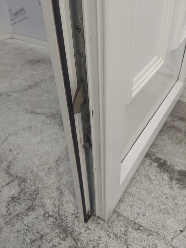 Used White Upvc Front Door 840mm x 2095mm (reduce to 820mm) 0191 - Image 7