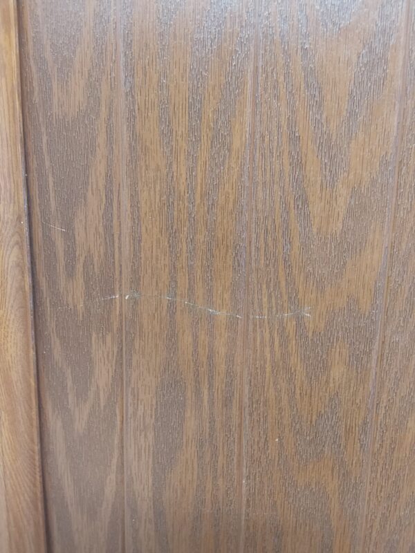 Used Oak Composite Back Door 820mm x 2000mm C10D29 - Image 4