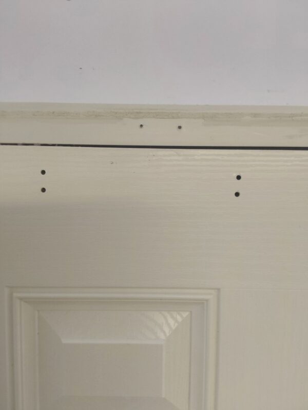 Used White Composite Front Door 905mm x 2075mm C8D49 - Image 4