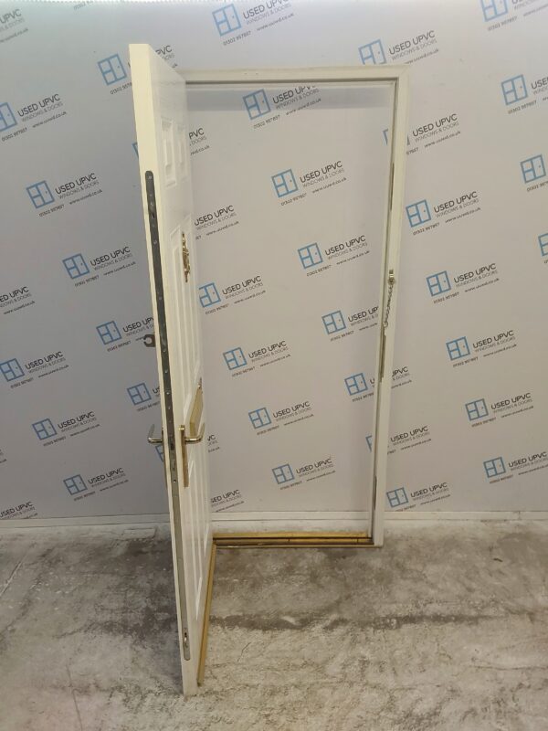 Used White Composite Front Door 905mm x 2075mm C8D49 - Image 3