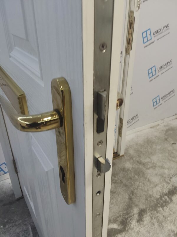 Used White Composite Front Door 905mm x 2075mm C8D49 - Image 7