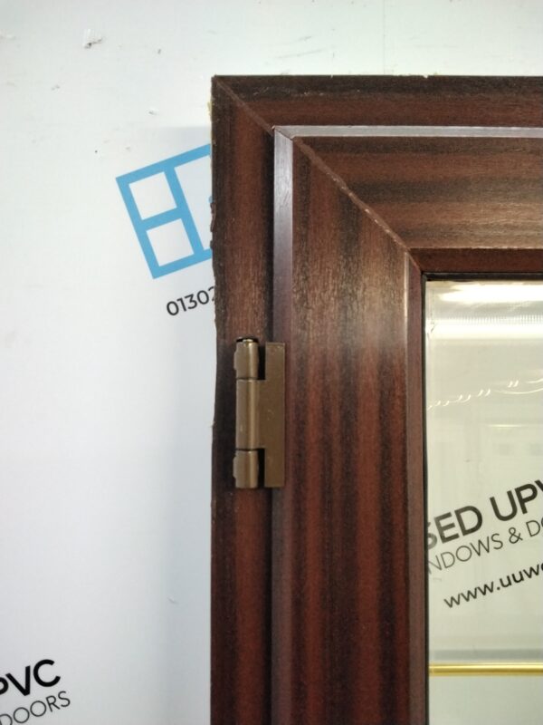 Used Woodgrain Upvc French Doors 1340mm x 2035mm EA7 - Image 13