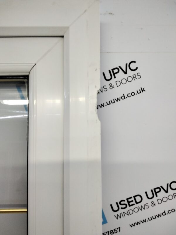 Used Woodgrain Upvc French Doors 1340mm x 2035mm EA7 - Image 15