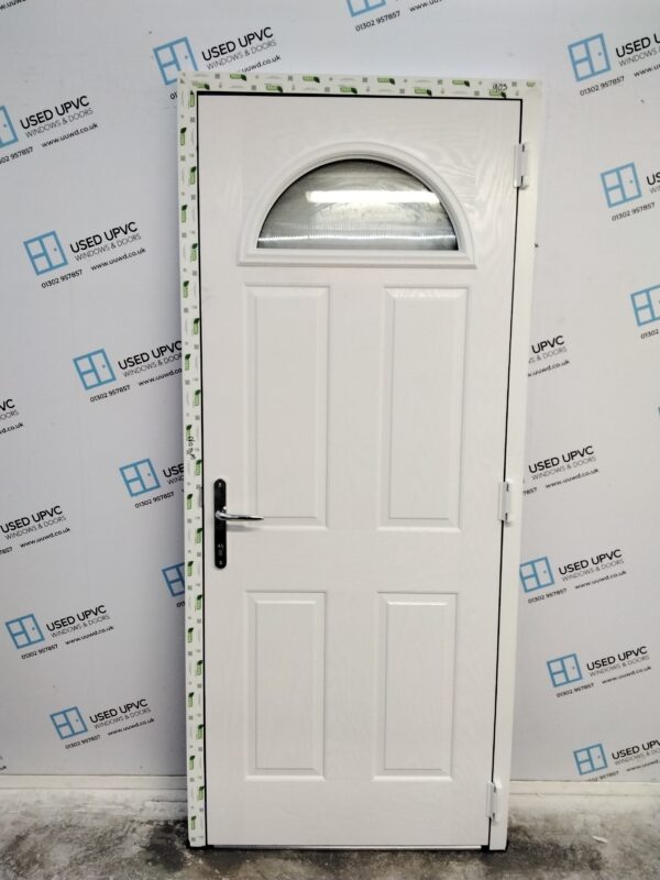 Brand New Black Composite Door 895mm x 2070mm ND104 - Image 2