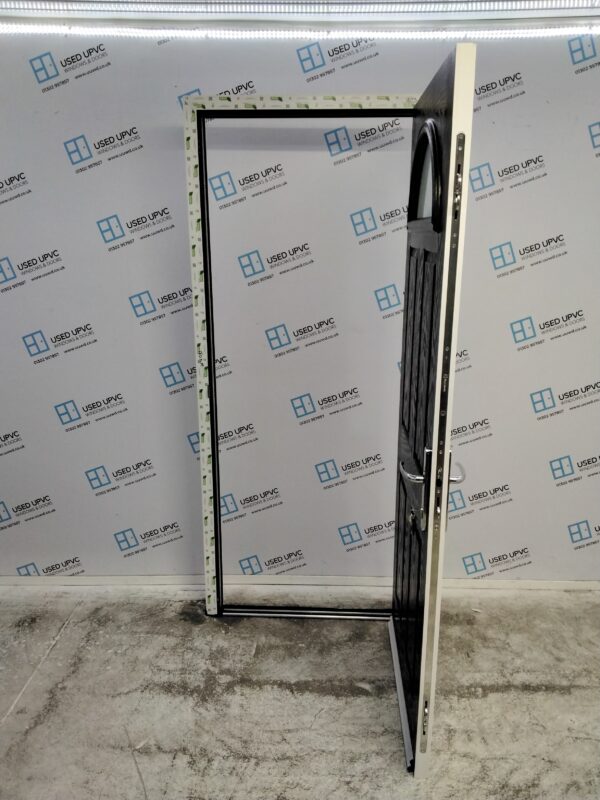 Brand New Black Composite Door 895mm x 2070mm ND104 - Image 3