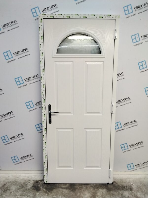 Brand New Dark Green Composite Door 895mm x 2075mm ND63 - Image 2