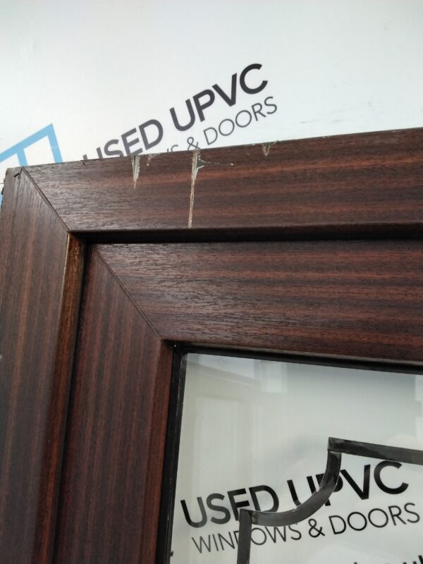 Used Woodgrain Upvc French Doors 1510mm x 2050mm (Reduce To 1460mm x 2050mm) EA7 - Image 6