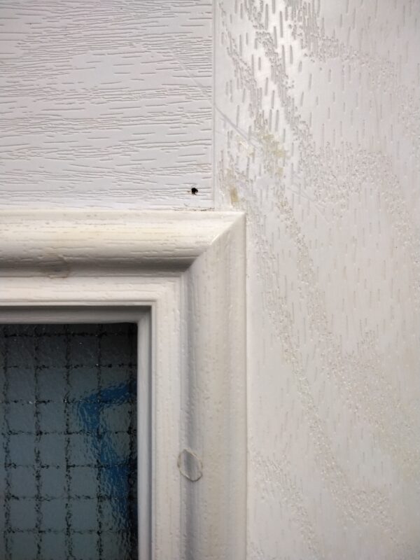 Used White Composite Front Door 910mm x 2070mm C11D26 - Image 8