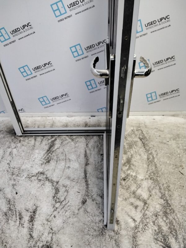 Used Black Composite Front Door 945mm x 2040mm C10D48 - Image 5