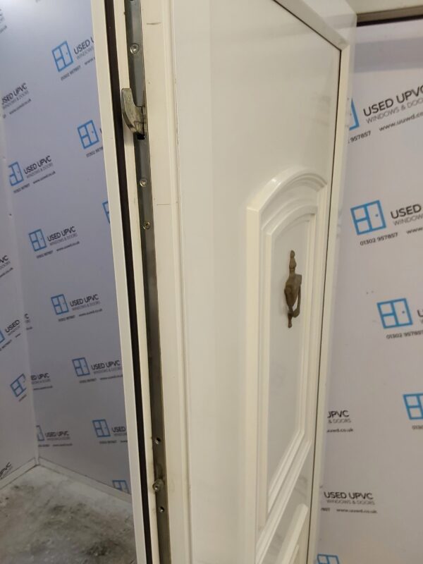 Used White Upvc Back Door 970mm x 2070mm C10D53 - Image 4