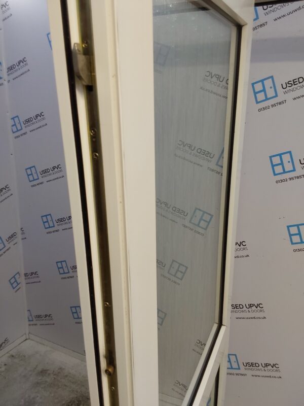 Used White Upvc Back Door 890mm x 2090mm C10D54 - Image 5