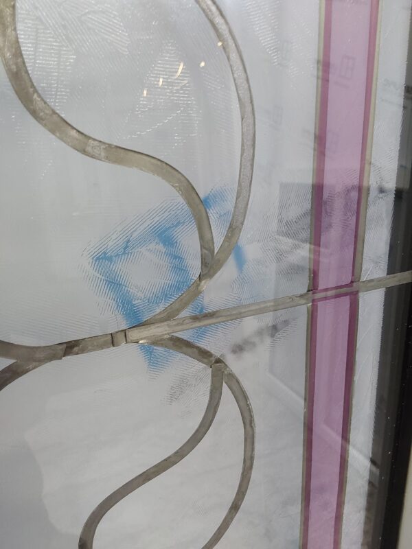 Used White Upvc Front Door 775mm x 2075mm C10D55 - Image 5