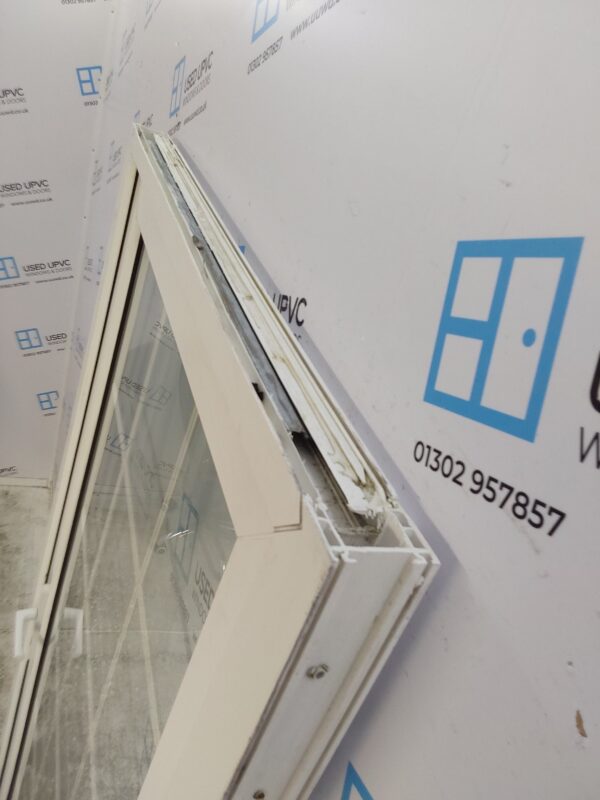 Used White Upvc Full Glass Back Door 1030mm x 2050mm 0174 - Image 4