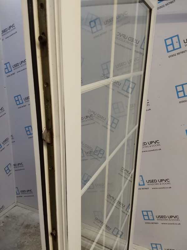 Used White Upvc Full Glass Back Door 1030mm x 2050mm 0174 - Image 5