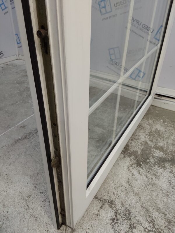 Used White Upvc Full Glass Back Door 1030mm x 2050mm 0174 - Image 7