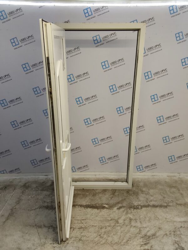Used White Upvc Front Door 920mm x 2085mm C9D69 - Image 3