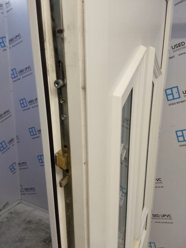 Used White Upvc Front Door 920mm x 2085mm C9D69 - Image 4