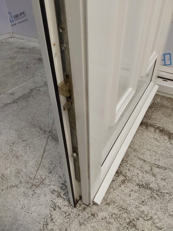 Used White Upvc Front Door 920mm x 2085mm C9D69 - Image 6
