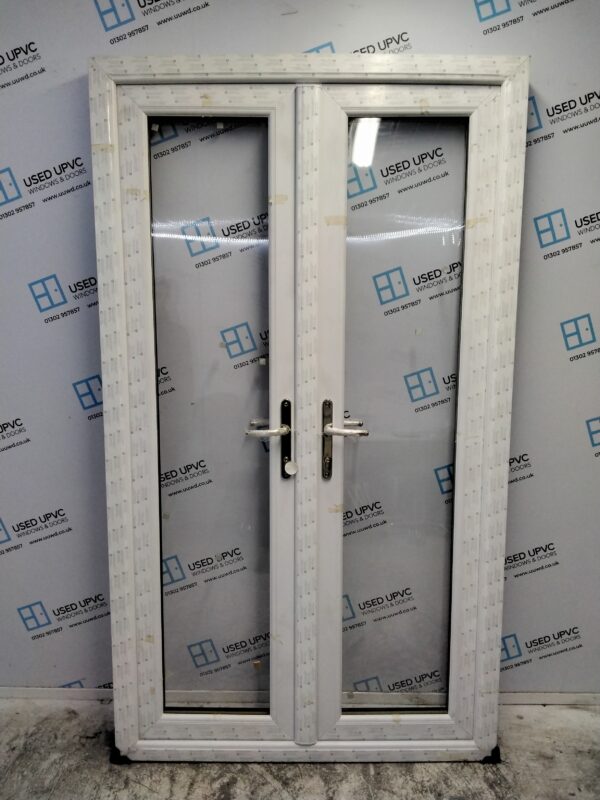 Brand New Rosewood Upvc French Doors 1190mm x 2070mm EA21 - Image 2