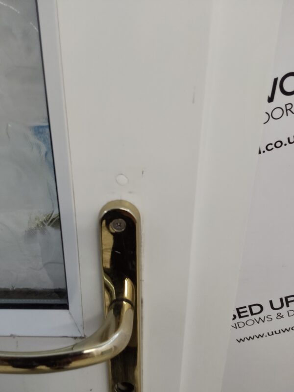 Used White Upvc Back Door 900mm x 2100mm C6012 - Image 5