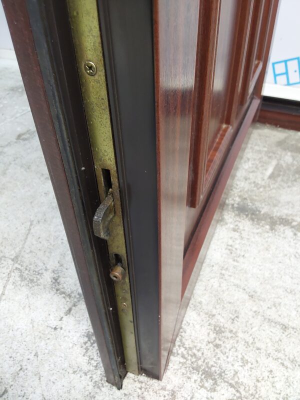 Used Woodgrain Upvc Front Door 915mm x 2035mm C10D58 - Image 9