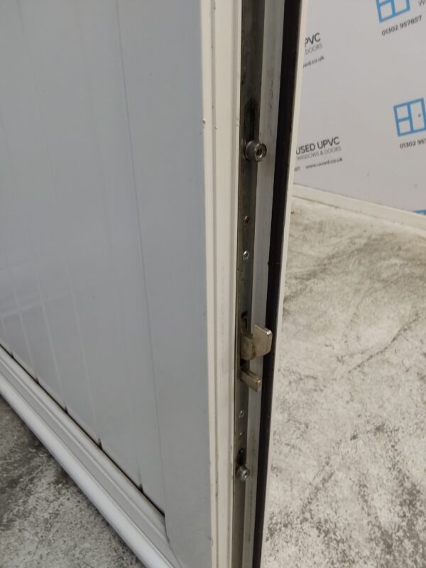 Used White Upvc Stable Back Door 845mm x 1995mm C10D63 - Image 10
