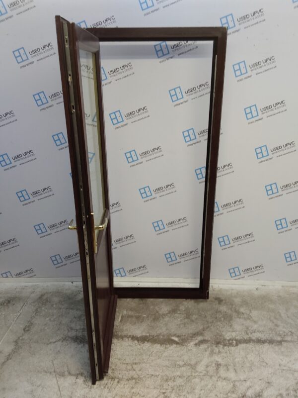 Used Rosewood Upvc Back Door 900mm x 2070mm C3D004 - Image 3