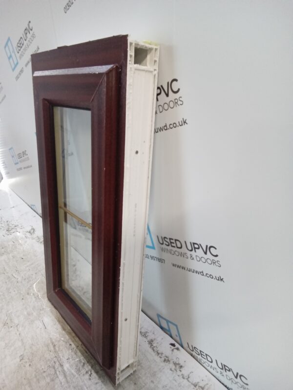 Used Woodgrain Upvc window 785mm x 415mm W0213 - Image 2