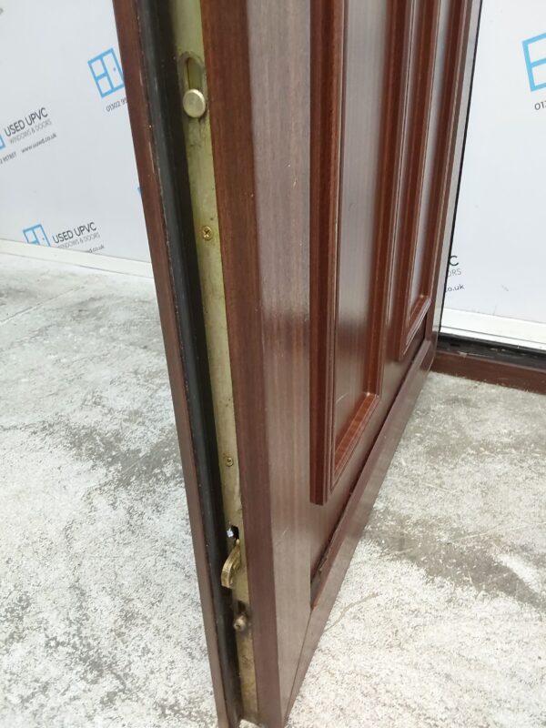 Used Woodgrain Upvc Front Door 890mm x 2025mm C3D007 - Image 10
