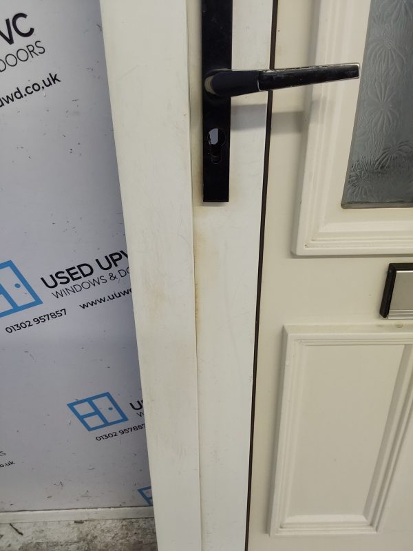 Used White Upvc Front Door 875mm x 2070mm 0790 - Image 6