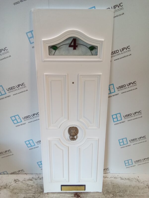 Used White Upvc Front Door Panel 632mm x 1776mm x 24mm 24UFDP016