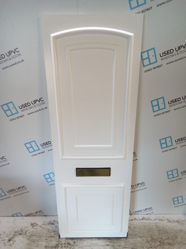 Used White Upvc Front Door Panel 576mm x 1662mm x 24mm 24UFDP017