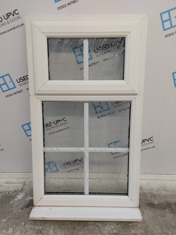 Used White Upvc Window 620mm x 1080mm W0046