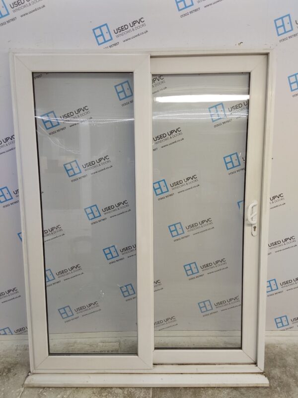 Used White Upvc Sliding Patio Doors 1530mm x 2055mm EA8