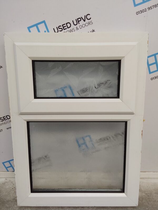 Used White Upvc Window 645mm x 885mm W0322