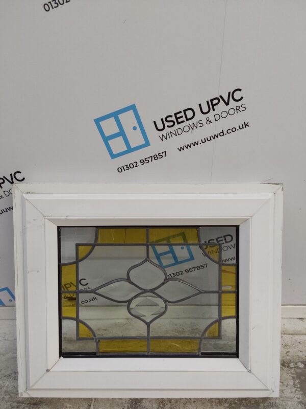 Used White Upvc Window 565mm x 465mm W0230