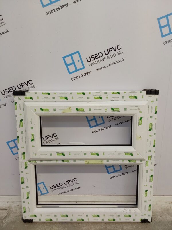 Brand New White Upvc Window Frame Unglazed 730mm x 735mm USW106
