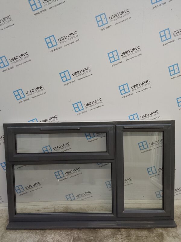 Used Slate Grey/White Upvc Window 1720mm x 1065mm C5030
